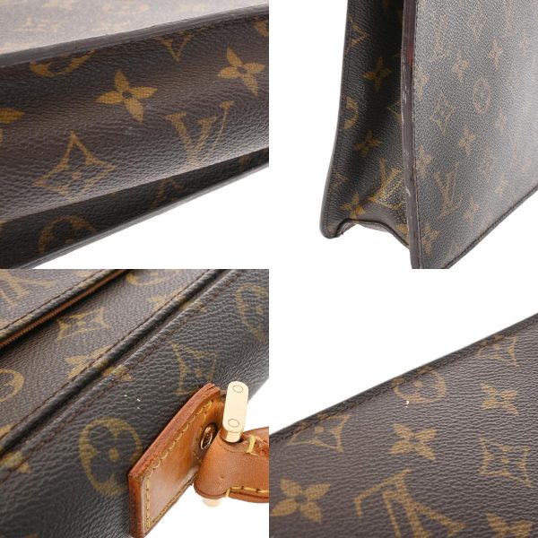 800000123477000 10 c Louis Vuitton Laguito Monogram Business Bag Brown