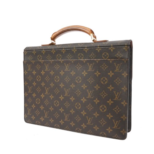 800000123477000 2 Louis Vuitton Laguito Monogram Business Bag Brown