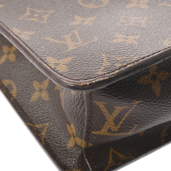 800000123477000 5 Louis Vuitton Laguito Monogram Business Bag Brown