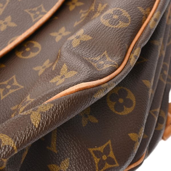 800000123480000 7 Louis Vuitton Saumur 35 Monogram Shoulder Bag Brown