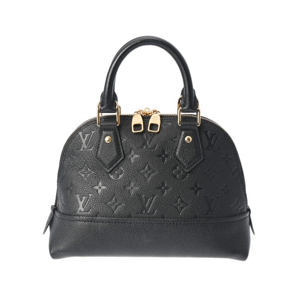 800000123502000 1 Louis Vuitton Neo Alma Bb Leather Handbag Black