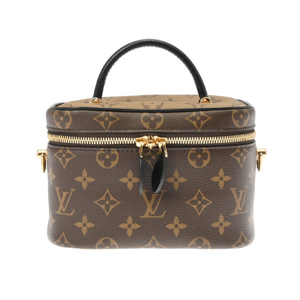 800000123795000 1 Louis Vuitton Vanity Nv Pm Brown Monogram Canvas Handbag