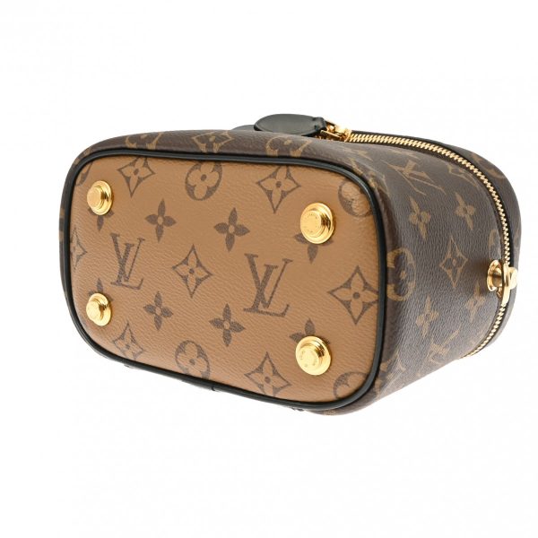 800000123795000 4 Louis Vuitton Vanity Nv Pm Brown Monogram Canvas Handbag