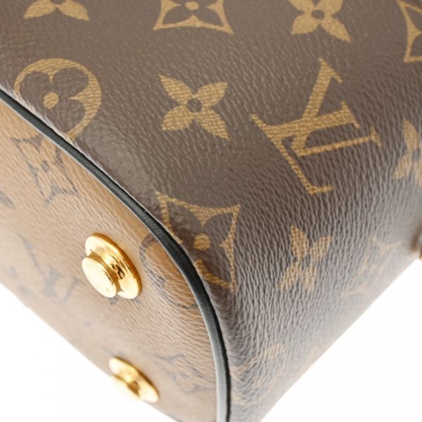 800000123795000 6 Louis Vuitton Vanity Nv Pm Brown Monogram Canvas Handbag