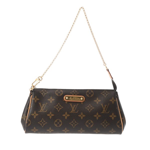 800000123820000 1 Louis Vuitton Eva Monogram Shoulder Bag Brown