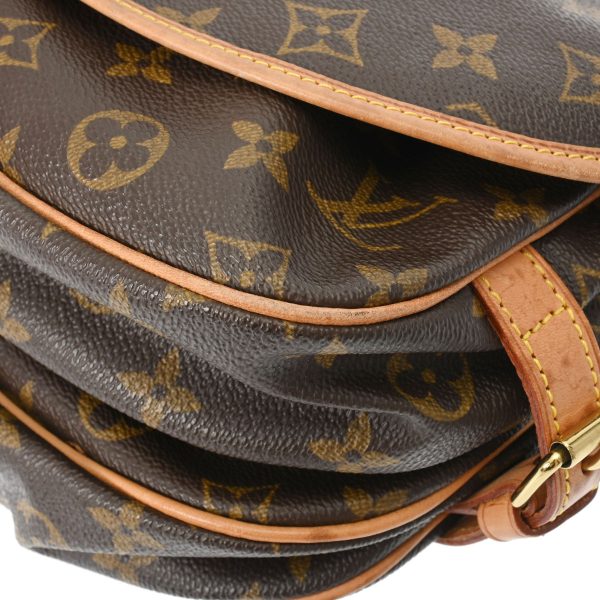 800000123832000 7 Louis Vuitton Monogram Saumur 30 Shoulder Bag Brown