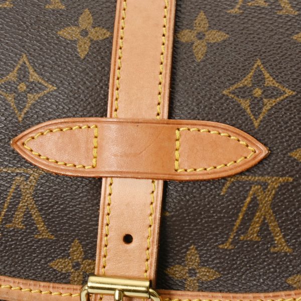 800000123832000 9 Louis Vuitton Monogram Saumur 30 Shoulder Bag Brown