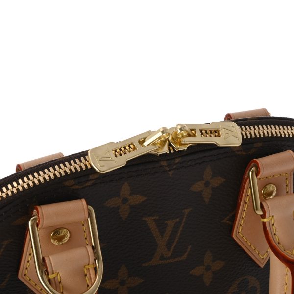 800000123872000 11 Louis Vuitton Alma BB 2way Monogram Handbag Brown