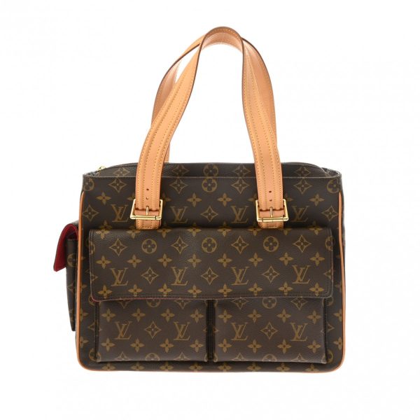 800000123878000 1 Louis Vuitton Multiplicity Monogram Canvas Handbag Brown