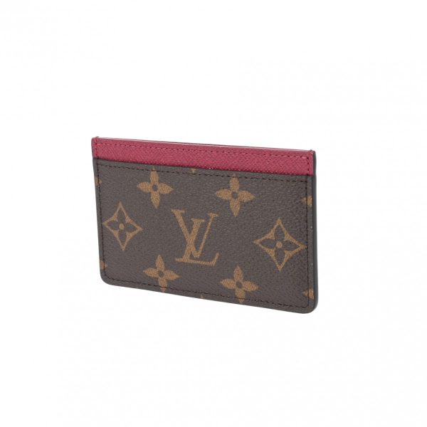 800000123884000 2 Louis Vuitton Porte Carte Sample Pass Case Monogram Brown