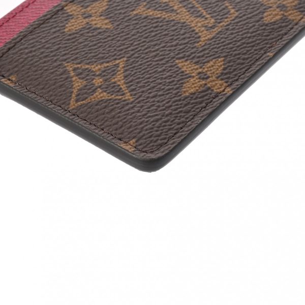 800000123884000 4 Louis Vuitton Porte Carte Sample Pass Case Monogram Brown