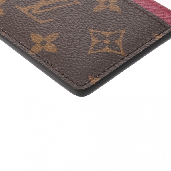 800000123884000 5 Louis Vuitton Porte Carte Sample Pass Case Monogram Brown