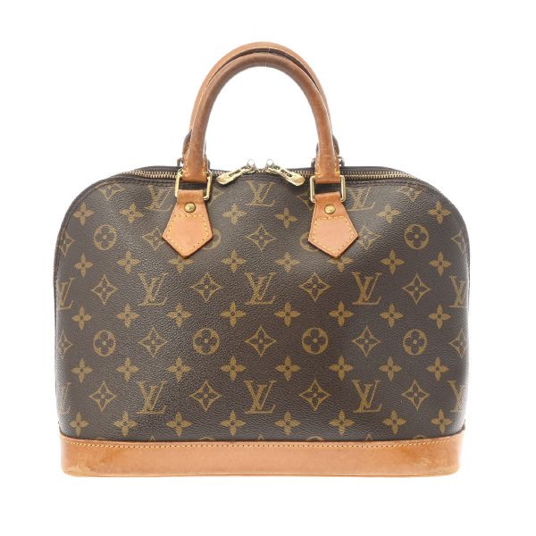 800000123888000 1 Louis Vuitton Alma Monogram Handbag Brown