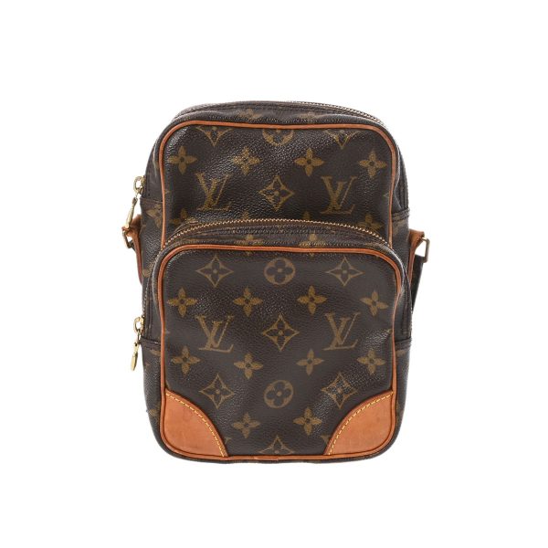 800000123889000 1 Louis Vuitton Amazon Monogram Shoulder Bag Brown