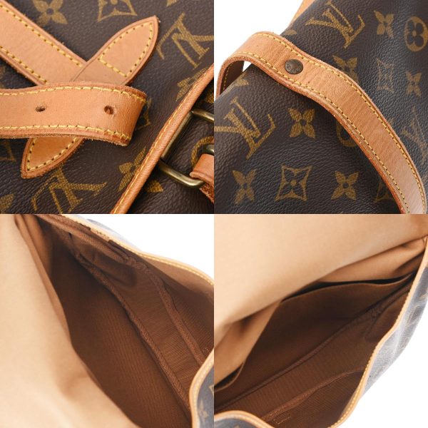 800000123902000 11 c Louis Vuitton Saumur 30 Monogram Shoulder Bag Brown