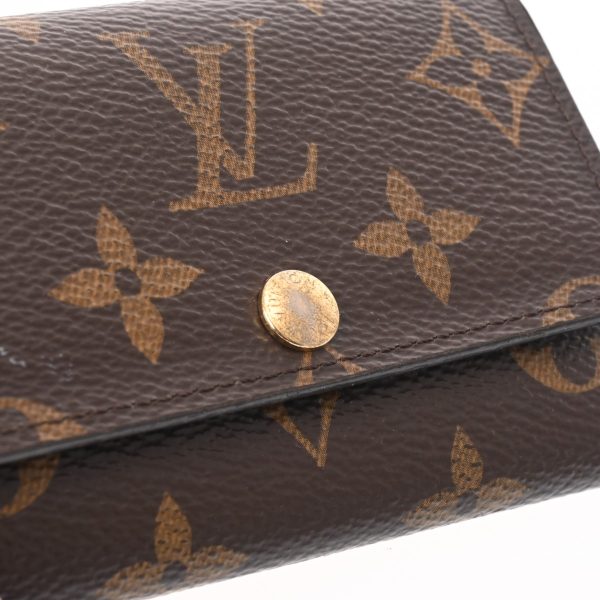 800000123909000 7 Louis Vuitton Monogram 6 key Case Old Model Brown