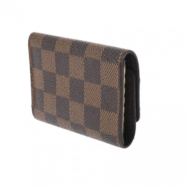 800000123910000 2 Louis Vuitton Damier 6 row Key Case Brown