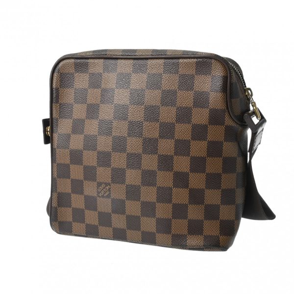 800000123919000 2 Louis Vuitton Olaf Pm Damier Shoulder Bag Brown