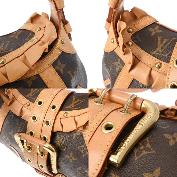 800000123925000 10 c Louis Vuitton Leonor Monogram Shoulder Bag Brown