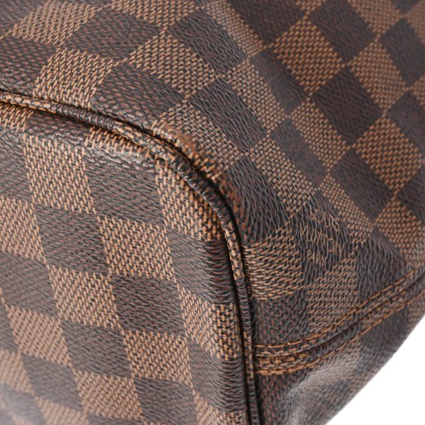 800000123963000 4 Louis Vuitton Damier Neverfull Pm Pouch Brown