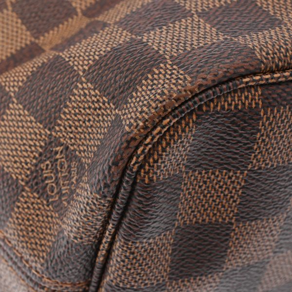 800000123963000 5 Louis Vuitton Damier Neverfull Pm Pouch Brown