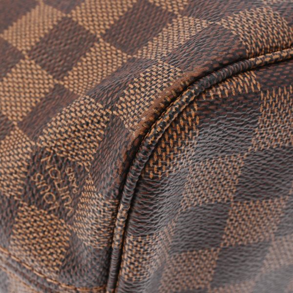 800000123963000 7 Louis Vuitton Damier Neverfull Pm Pouch Brown