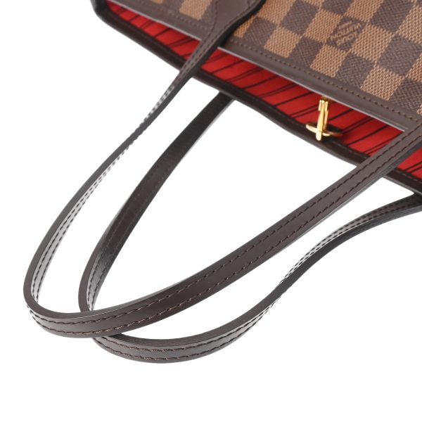 800000123963000 8 Louis Vuitton Damier Neverfull Pm Pouch Brown