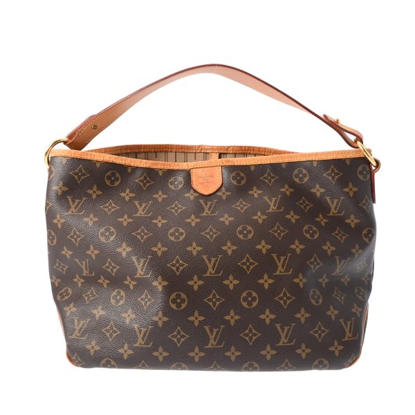 800000124003000 1 Louis Vuitton Delightful Pm Monogram Shoulder Bag Brown