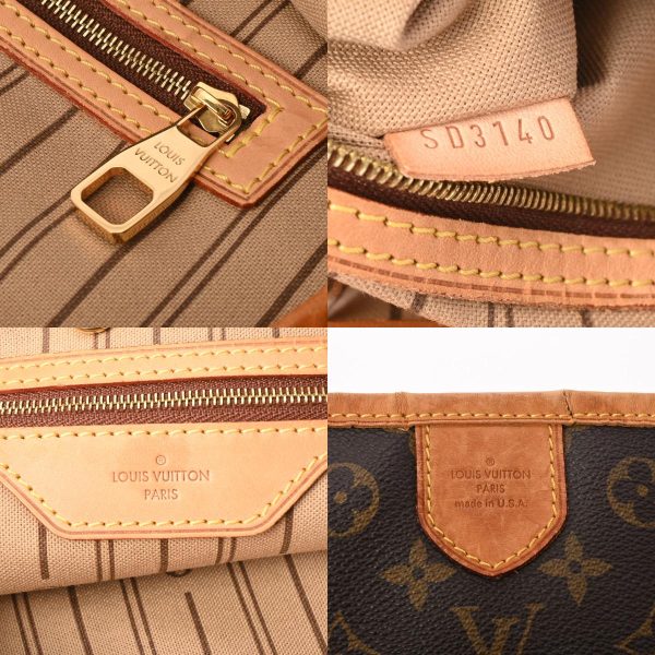 800000124003000 18 c Louis Vuitton Delightful Pm Monogram Shoulder Bag Brown