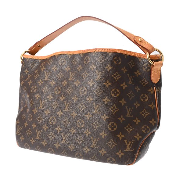 800000124003000 2 Louis Vuitton Delightful Pm Monogram Shoulder Bag Brown