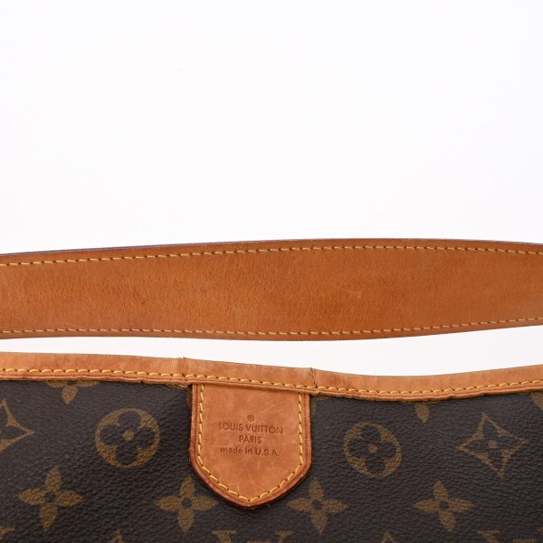 800000124003000 4 Louis Vuitton Delightful Pm Monogram Shoulder Bag Brown