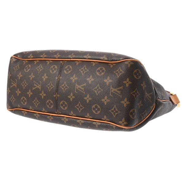 800000124003000 5 Louis Vuitton Delightful Pm Monogram Shoulder Bag Brown