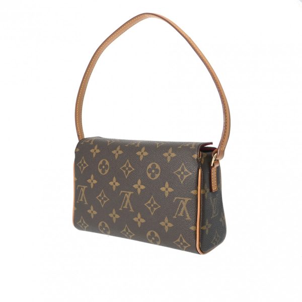 800000124276000 2 Louis Vuitton Recital Monogram Canvas Handbag Brown