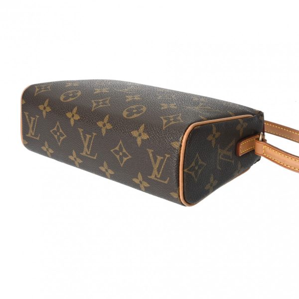 800000124276000 6 Louis Vuitton Recital Monogram Canvas Handbag Brown