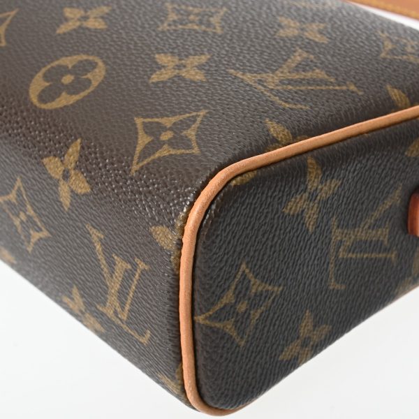 800000124276000 8 Louis Vuitton Recital Monogram Canvas Handbag Brown