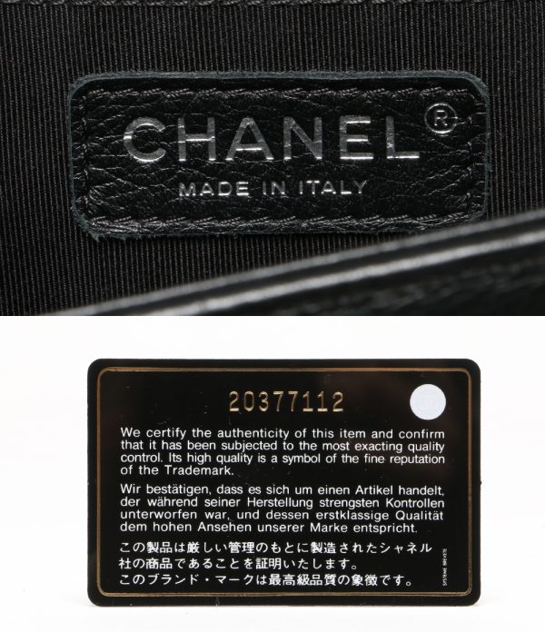 8010110698 4 Chanel Chain Bag Boy Chanel 25 Black