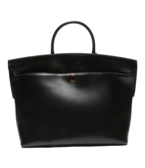 801019856 1 Salvatore Ferragamo Shoulder Bag Canvas Leather Black