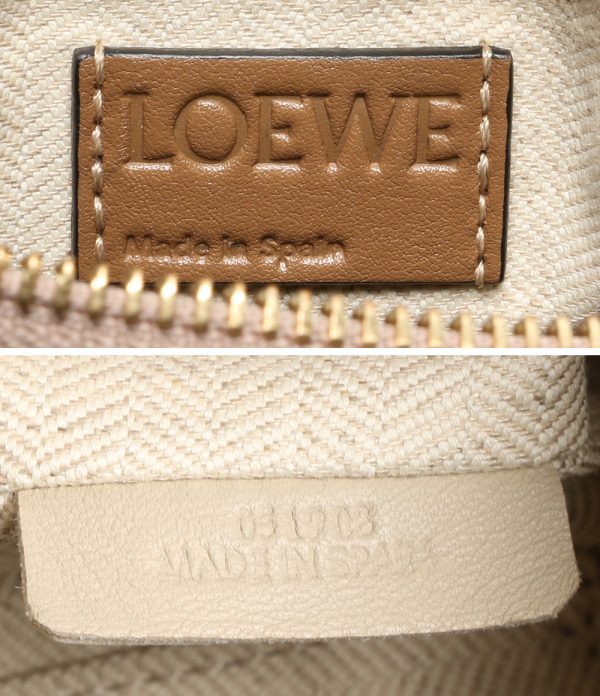 801019873 4 Loewe 2way Puzzle Bag Medium Greige Beige