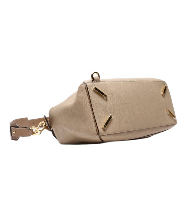 801019873 5 Loewe 2way Puzzle Bag Medium Greige Beige