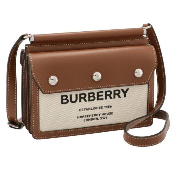 8014611 Burberry Mini Horseferry Print Shoulder Bag Brown