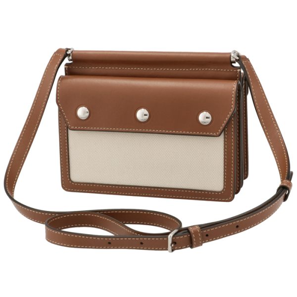 8014611 2 Burberry Mini Horseferry Print Shoulder Bag Brown