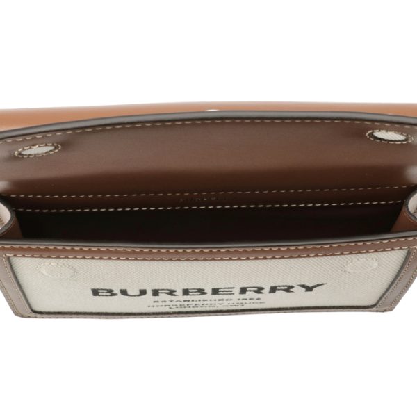 8014611 5 Burberry Mini Horseferry Print Shoulder Bag Brown