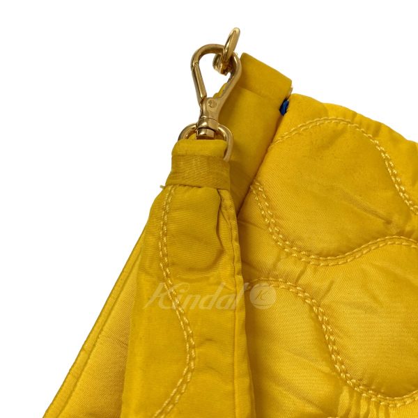 8018001082989 10 Miu Miu Quilted Clutch Bag Yellow