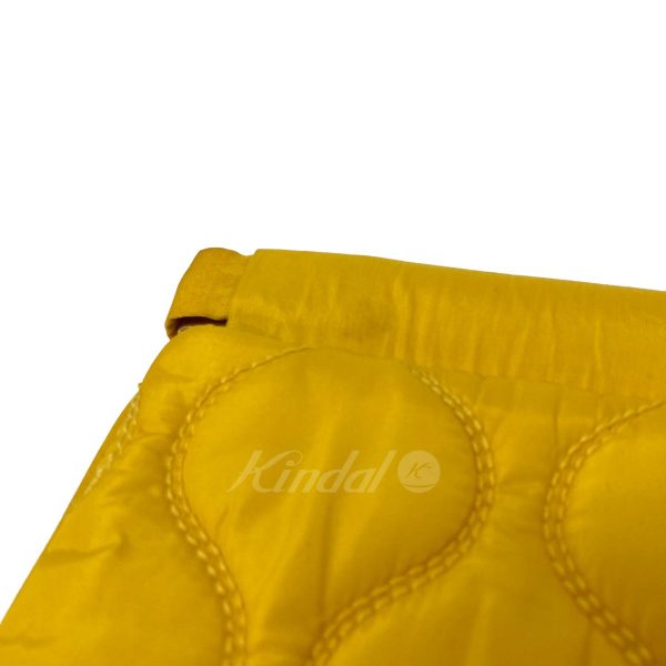 8018001082989 9 Miu Miu Quilted Clutch Bag Yellow