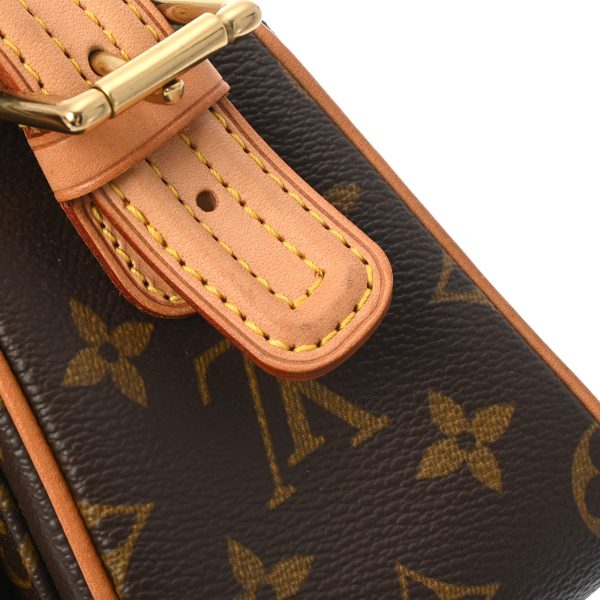 802000156868000 6 Louis Vuitton Monogram Vivacite Mm Shoulder Bag Brown