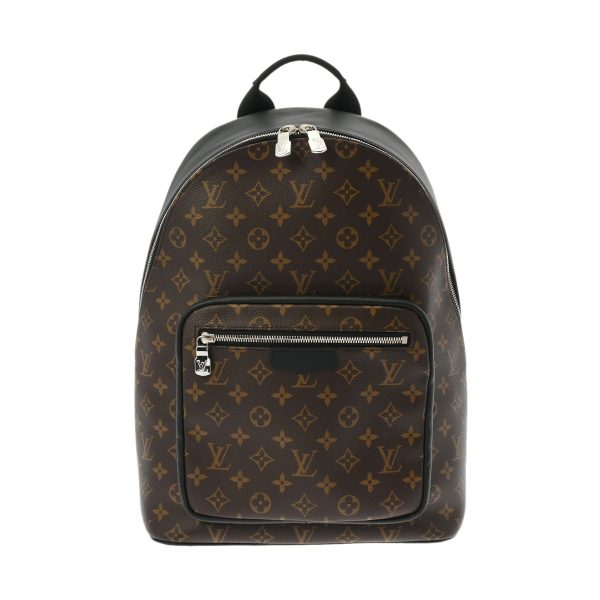 802000157143000 1 Louis Vuitton Monogram Macassar Josh Backpack Brown