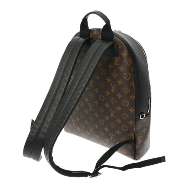 802000157143000 3 Louis Vuitton Monogram Macassar Josh Backpack Brown