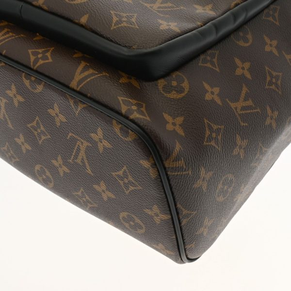 802000157143000 6 Louis Vuitton Monogram Macassar Josh Backpack Brown