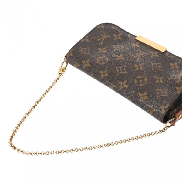 802000157265000 3 Louis Vuitton Monogram Favorite Pm Shoulder Bag Brown