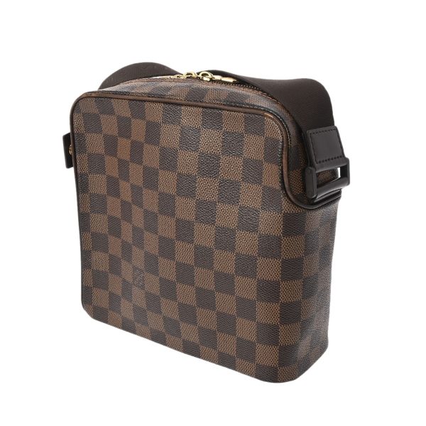 802000157434000 2 Louis Vuitton Damier Olaf Pm Shoulder Bag Brown